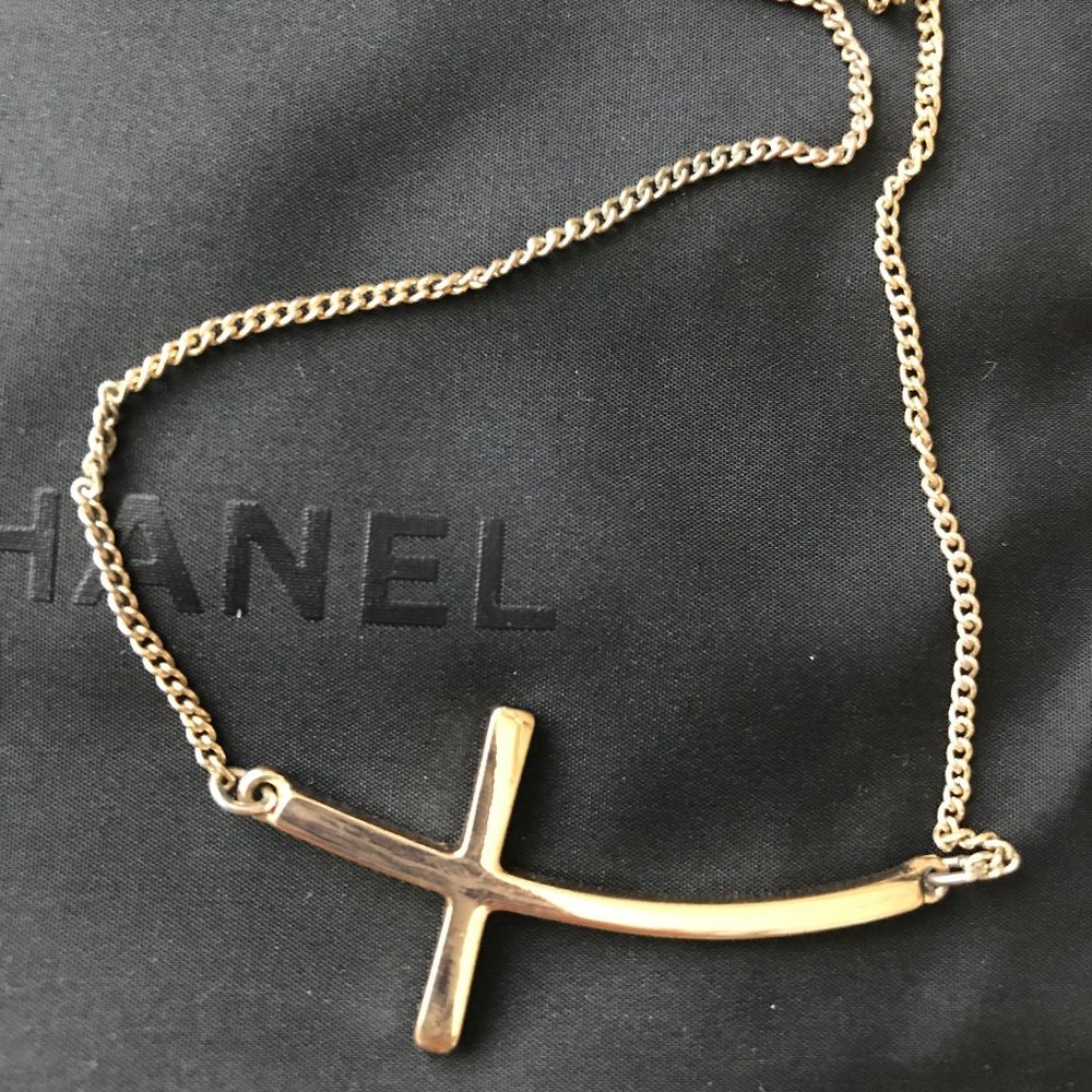 Gold Cross Necklace